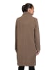 Betty Barclay Wollmantel mit Kragen in Taupe Melange