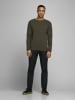 Jack & Jones V-Pullover für Herren in olive
