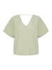 b. young BYFALAKKA VNECK BLOUSE - LIGHT WOVEN Relaxed fit in Tea