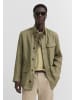 Bugatti Leinen-Jacke in 180-oliv