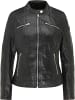 Bruno Banani Lederjacke LONG in Schwarz