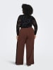 ONLY Carmakoma Klassische Hose in Shaved Chocolate
