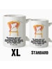 Mr. & Mrs. Panda Kaffeetasse Einhorn Prinzessin mit Spruch in Weiß
