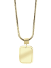 Adeliás Unisex Halskette mit Anhänger – aus Edelstahl in gold