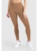 SMILODOX Leggings Seamless Amaze Pro in Hellbraun