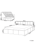 Beliani Doppelbett LAURESSES in Beige - (W) 188 x (H) 76 x (L) 214 cm