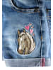 Salt and Pepper  Jeans-Shorts Dream Horse in mid blue