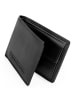 Farmhood Memphis Geldbörse RFID Schutz Leder 12.5 cm in black