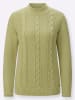 WITT WEIDEN Stehkragen-Pullover in lindgrün