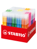 STABILO Fasermaler Trio A-Z XL Kartonbox Box XL 240 Stück/20 Farben