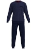 Götzburg Pyjama Kos in blau-dunkel-Minimal