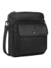 Bugatti Black Magic Umhängetasche Leder 22 cm schwarz
