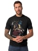 JP1880 Kurzarm T-Shirt in schwarz