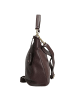 Abro Juna - Beuteltasche small 34 cm (camel) in burgundy