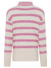 Olsen Pullover Cora in beige himbeer - 0001
