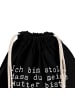 Mr. & Mrs. Panda Gym Bag Ich bin stolz, dass... mit Spruch in Schwarz