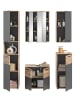 ebuy24 Badmöbelset Mason Grau 164 x 34 cm