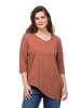 Ulla Popken Longshirt in rouge