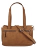 Sansibar Handtasche echt Leder in cognac