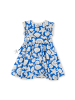 Sigikid Kleid Sea You in Blau/Weiß