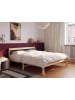 Beliani Doppelbett MADONE in Braun - (W) 165 x (H) 65 x (L) 205 cm