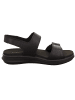 Legero Riemchensandalette in schwarz