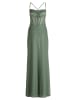 Vera Mont Abendkleid im Glitzer-Look in Green/Green