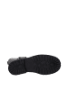 Off-White Schwarz Leder Flach Stiefel