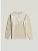 G-Star Raw Woven Mix Knit Pullover whitebait