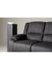 ebuy24 Sofa Singapore Schwarz 218 x 96 cm