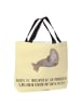 Mr. & Mrs. Panda Schultasche Sommerchaos mit Spruch in Gelb Pastell