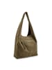 FREDs BRUDER Velvet Wild Schultertasche Leder 39 cm in khaki