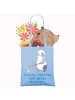 Mr. & Mrs. Panda Tote Bag Panda Hockey spielen mit Spruch in Sky Blue