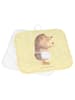 Mr. & Mrs. Panda 2er Set Topflappen Igel Wein ohne Spruch in Gelb Pastell
