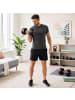 relaxdays Hantelset in Schwarz – 19 kg (Kettlebell, Kurz-/Langhantel)