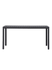 home24 home24 Gartentisch - Beige - Aluminium - 85 x 72 x 150 cm in Schwarz