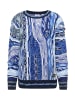 Carlo Colucci Strickpullover Fazzi in Navy