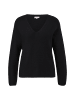 s.Oliver Strickpullover langarm in Schwarz