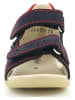 Kickers Sandalen in Navy/Rot