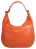 Cluty Shopper echt Leder in orange