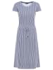 Laura Scott Shirtkleid in navy-gestreift