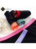 LOREZA 10er Set Pantys - Streifen - Bunt 128-134