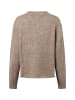 Marie Lund Strickpullover in taupe - 0004