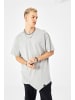 Megaman T-Shirt Oversize Fit mit 320gsm Baumwolle in Grau