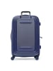 Mandarina Duck Logoduck + 4 Rollen Trolley L 75 cm in deep blue
