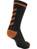 Hummel Hummel Low Socken Elite Indoor Multisport Erwachsene Schnelltrocknend in BLACK/ORANGE TIGER