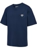 Hummel Shirt "Hmljr Loose T-Shirt S/S Bee" in Blau