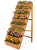 COSTWAY Vertikales Hochbeet mit 8 Etagen in Orange