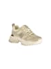 Laura Biagiotti Beige Polyurethan Damen Sneaker