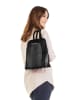 Cluty Rucksack echt Leder in schwarz